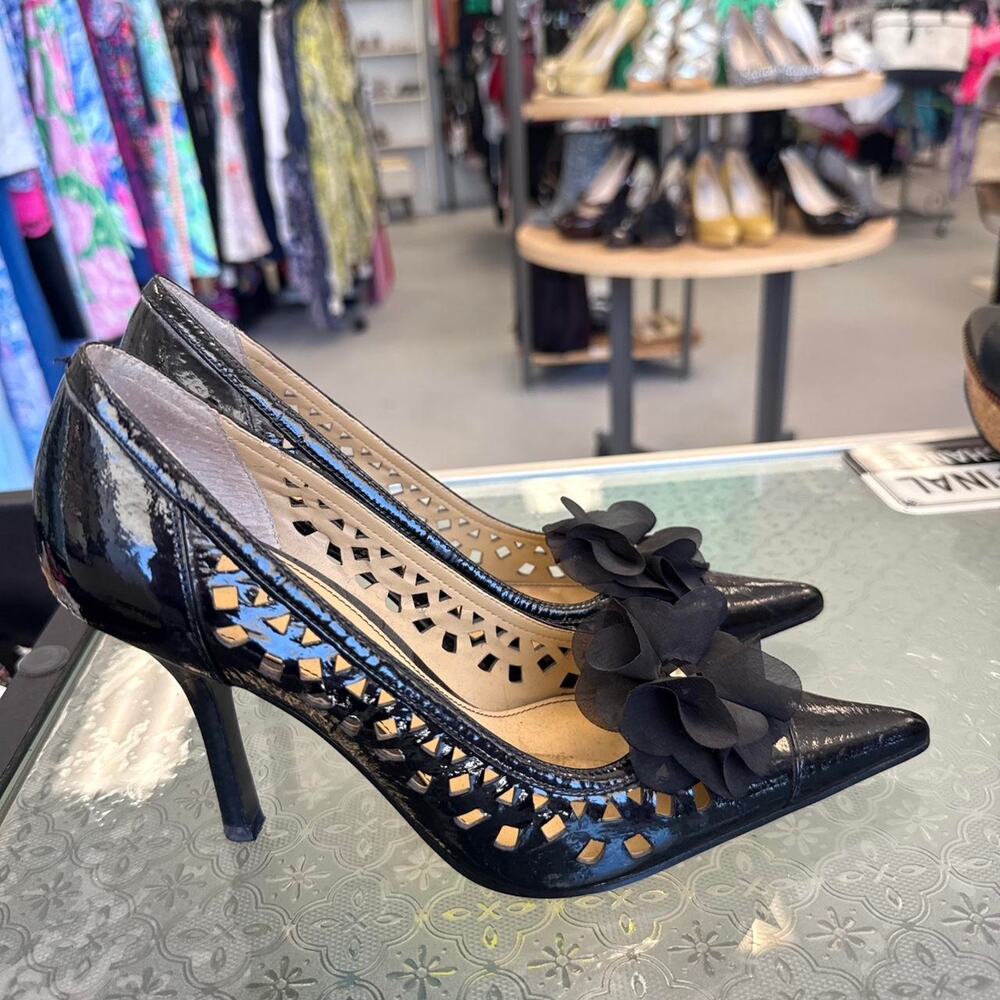 Chinese Laundry Black Patent Leather Sz 6.5